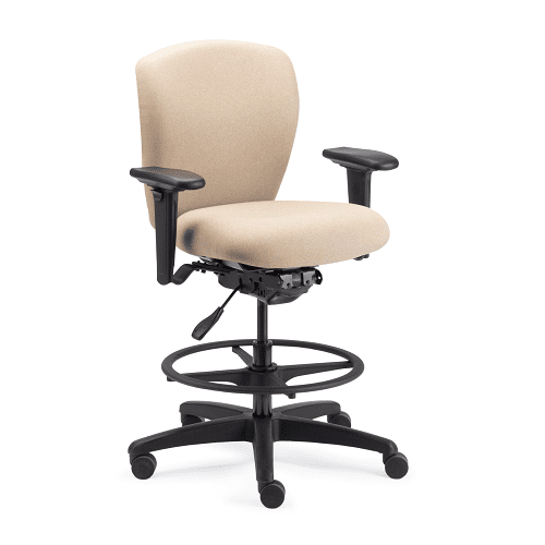 Heavy Duty Office Stool 24 Hour Office Stools SitOnIt NonStop Stool