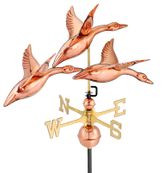 28" 3 Geese in Flight