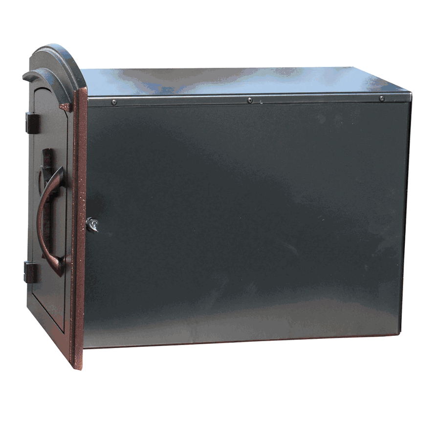 Manchester NonLocking Column Mailbox w/ Painted Stucco Column