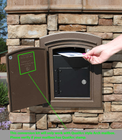 Manchester Column Mailbox Locking Conversion Kit (no mailbox)