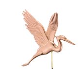 Graceful Blue Heron Weathervane