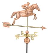 Jumping Horse and Rider