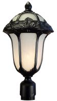 Rose Garden Post Mount Outdoor Light