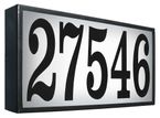 Serrano Extra Large Lighted Address Plaque