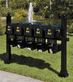 Sample Image Showing: Mailbox Post System w/ Newspaper Holders