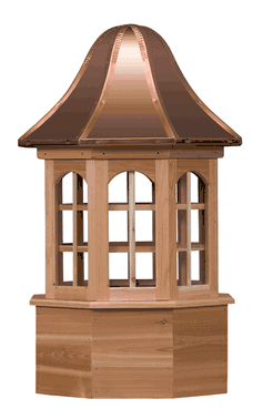 Villa 36" Cupola Cedar