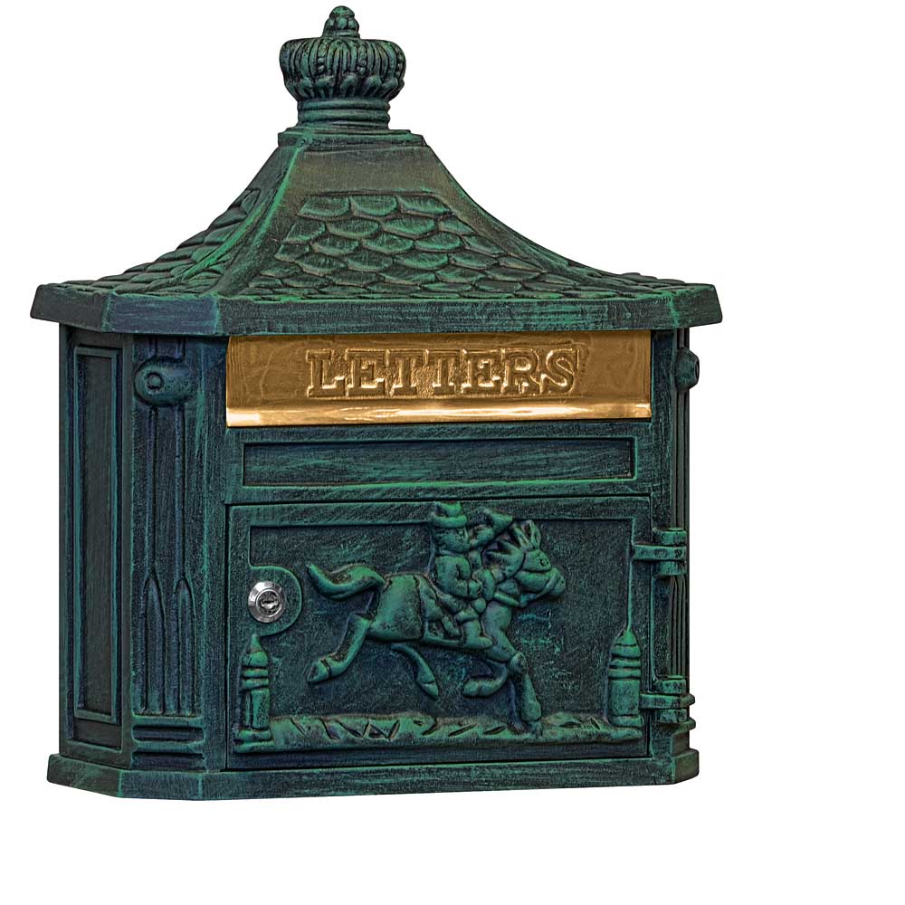 Wall Mounted Victorian Mailbox