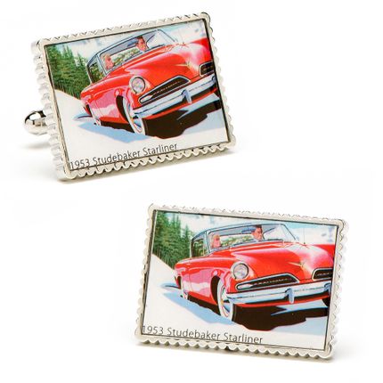 1953 Studebaker Starliner Stamp Cufflinks