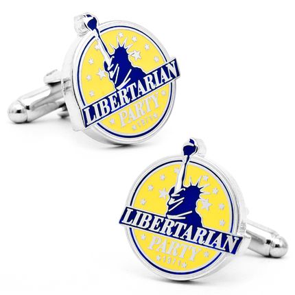 1971 Libertarian Party Button Cufflinks