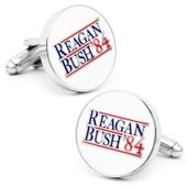 1984 Reagan Bush Button Cufflinks