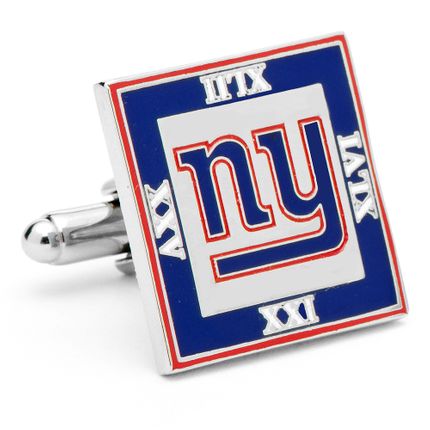 2012 New York Giants Super Bowl Cufflinks