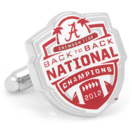 2012 University of Alabama National Champions Cufflinks