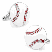 3D Baseball Cufflinks