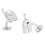 3D Boba Fett Helmet Cufflinks