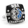 3D Dallas Mavericks 2011 Championship Cufflinks