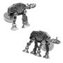 3D Palladium AT-AT Walker Cufflinks