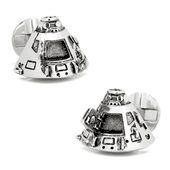 3D Return Capsule Cufflinks