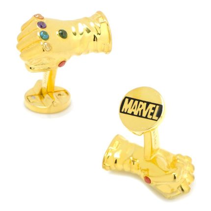 3D Thanos Infinity Gauntlet Cufflinks