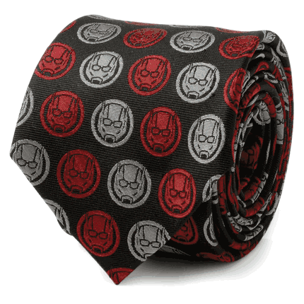 Ant-man Red/Gray Charcoal Tie