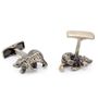 Antique Gold Polar Bear Cufflinks-