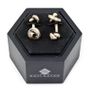 Antique Gold Rail Knot Cufflinks