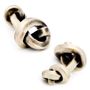 Antique Gold Rail Knot Cufflinks