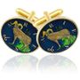 Aries The Ram Coin Cufflinks