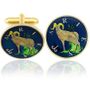 Aries The Ram Coin Cufflinks