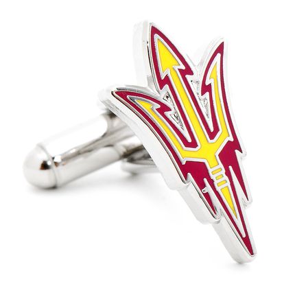 Arizona State University Sun Devils Pitchfork Cufflinks