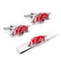 Arkansas Razorbacks Cufflinks And Tie Bar Gift Set