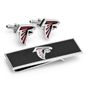 Atlanta Falcons Cufflinks And Money Clip Gift Set