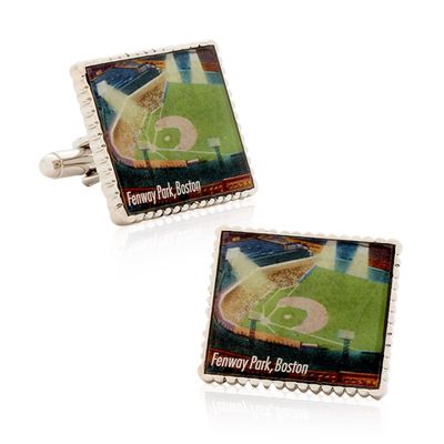 Authentic Fenway Park Stamp Cufflinks