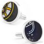 Authentic NHL Boston Bruins Hockey Puck Cufflinks