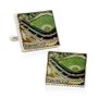 Authentic Wrigley Field Stamp Cufflinks