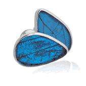 Aymara Blue Dream Butterfly Cufflinks