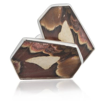 Aymara Country Sky Butterfly Cufflinks