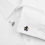 Aymara Zebra Star Butterfly Cufflinks