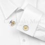 Bahamas 1-Cent Starfish (Large) Cufflinks