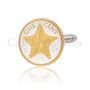 Bahamas 1-Cent Starfish (Small) Cufflinks