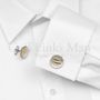 Bahamas 10-Cent 2 Bonefish Cufflinks