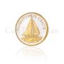 Bahamas 25-Cent Sailboat Cufflinks