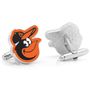 Baltimore Orioles Cufflinks and Tie Bar Gift Set