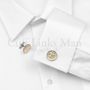 Barbados 5-Cent Light House Cufflinks
