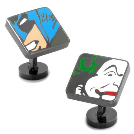 Batman and Joker Mash Up Cufflinks