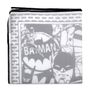 Batman Cotton Pocket Square with Black Trim