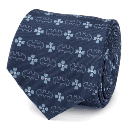 Batman Floral Navy Men's Tie