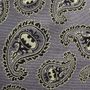 Batman Gray and Yellow Paisley Tie