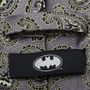 Batman Gray and Yellow Paisley Tie