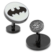 Batman Signal Glow-In-The-Dark Cufflinks