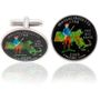 Bay Stater Quarter Coin Cufflinks